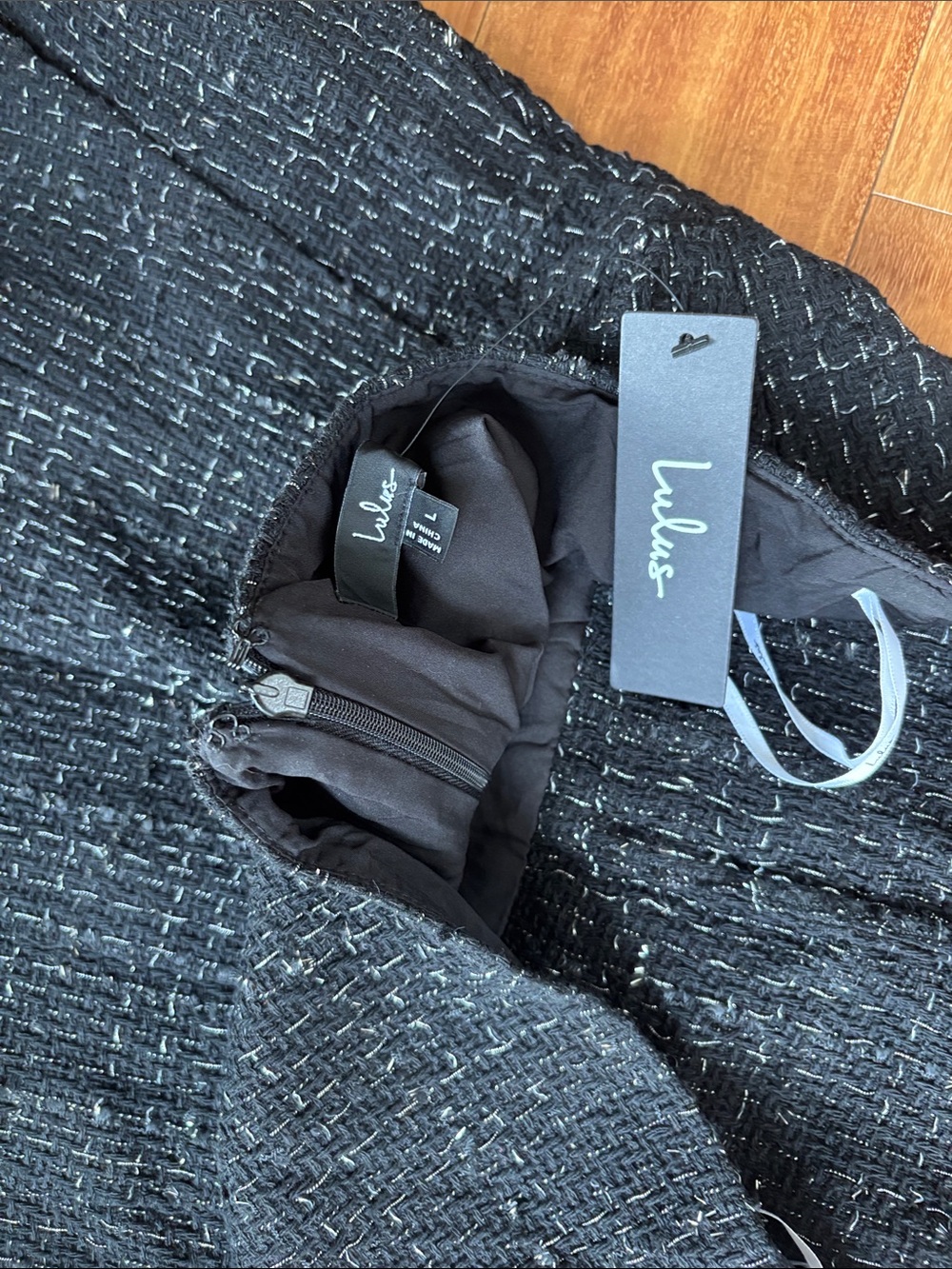 NWT Lulus black mini dress - Picture 13 of 13